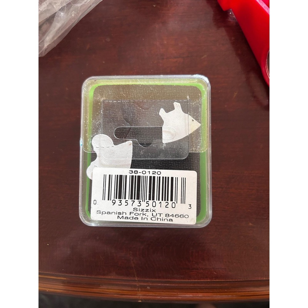 Sizzix Bitty Dress Set Die 38-0120 Steel Green NIP Vintage Original - Picture 2 of 2